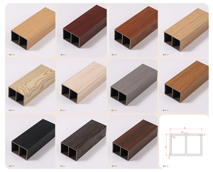 Panneau mural et <span class=keywords><strong>de</strong></span> plafond en tube carré creux, imperméable, ignifuge, <span class=keywords><strong>à</strong></span> effet bois, pour la décoration intérieure <span class=keywords><strong>des</strong></span> bureaux, <span class=keywords><strong>des</strong></span> maisons et <span class=keywords><strong>des</strong></span> hôtels, directement <span class=keywords><strong>de</strong></span> l'usine - Product Image 2