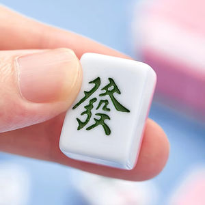 Mahjong <span class=keywords><strong>jibitz</strong></span> negro Mahjong azulejos americano Mahjong conjunto - Product Image 1