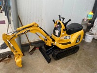 Miniexcavadora Komatsu PC01 Usada para Jardinería/Paisajismo/Instalación de Tuberías