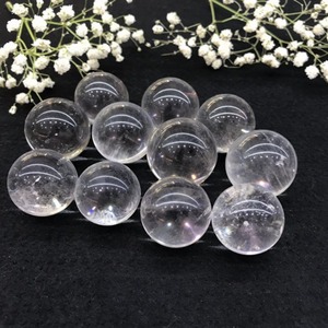 20 30 40 mm Naturel donghai blanc clair boule <span class=keywords><strong>de</strong></span> cristal du Brésil vieux minerai - Product Image 2