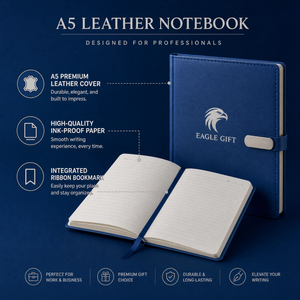 Ensemble cadeau d'entreprise de luxe avec logo personnalisé, vente en gros, bloc-notes A5, stylo, bouteille d'eau isotherme, cadeaux d'affaires pour clients et employés, soie - Product Image 6