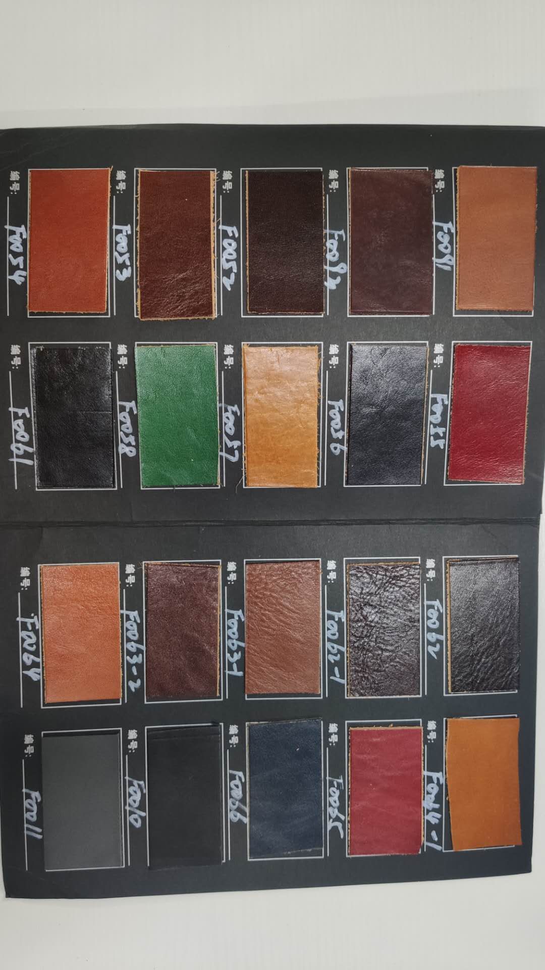 Customized vegetable tanned leather