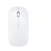 Mouse Nirkabel RGB X11 Harga Terjangkau, Dapat Diisi Ulang, Bluetooth 5.0, untuk Laptop dan Komputer Desktop