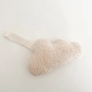 Ustomized-peluche suave de Sherpa i cuddler, muñeco de peluche con forma de luna, Estrella y oso, soporte con clip para chupete - Product Image 4