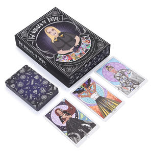 De Goede <span class=keywords><strong>Tarot</strong></span> Van Aangepaste Tarotkaart Afdrukken Paarse Randfolie - Product Image 2