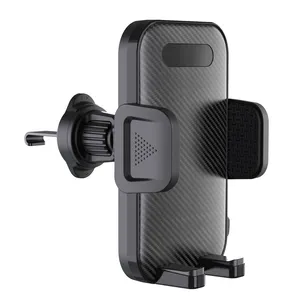 2024 Novo Design Universal 360 Graus de Rotação Gancho Clipe Air Vent Phone Mount Suporte Do Telefone Do Carro para iPhone 15 14 13