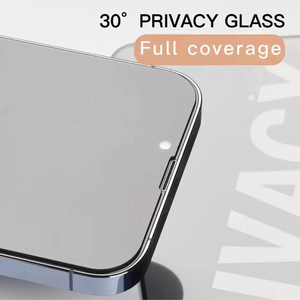 Protecteur d'écran en verre trempé de confidentialité pour iPhone 16 16 Pro Max Film de protection d'écran anti-espion A-1058 - Product Image 4