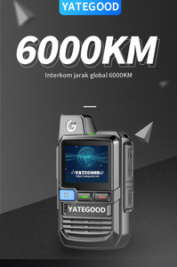 Talkie-walkie POC 4G LTE de 5000km avec talkie-walkie longue distance de haute qualité avec carte Sim <span class=keywords><strong>Radio</strong></span> GPS 100km YATEGOOD G600 - Product Image 2