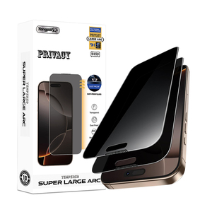 Yongboly không tĩnh lớn arc cạnh không biên giới 25 độ chống gián điệp thả bảo vệ ESD sự riêng tư 9H bảo vệ màn hình cho iPhone 17 - Product Image 1