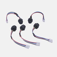 Connecteur d'adaptateur circulaire étanche IP68 pour l'automobile et l'aviation, 3/5/6 broches, câble en laiton, 15A 220V, prise d'alimentation personnalisée