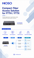HiOSO Mini GPON OLT HA7302GD-ADC 2PON OLT Fiber Optical Equipment Hot-Sale New Product FTT FTTx