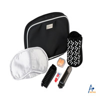 Kit d'hygiène dentaire de luxe pour avion, vente en gros à prix d'usine, trousse de toilette de voyage pour compagnies aériennes