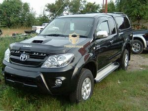 2012-2014 extérieur Voiture Pluie Bouclier Acrylique Fenêtre Pare-Soleil Pour Hilux Vigo Champion Accessoires - Product Image 6