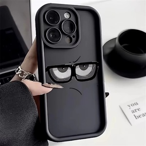 เคสโทรศัพท์ลายตลก ดีไซน์ใหม่ปี 2024 สำหรับเด็กผู้ชายและเด็กผู้หญิง  ลายหน้าโกรธ  สำหรับ iPhone 15 14 13 12 11 Pro Max Plus - Product Image 3