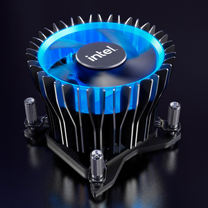 M23815-002 RH1 12th Generation for Luminous I7 I9 Brand New Black Copper Bottom CPU <b>Fan</b> Special LGA1700 1800 - Product Image 1