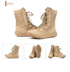 JSH, venta al por mayor, botas tácticas de invierno para hombre, goma de nailon impermeable para senderismo, combate y escalada, Zapatos altos - Product Image 2