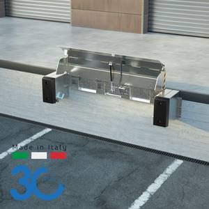 Minirampa Manual MR480.MAN.STD, Capacidad de 6000 kg, Acero y Aluminio Pintados, Apilable para Bahías de Carga con Espacio Limitado - Product Image 1