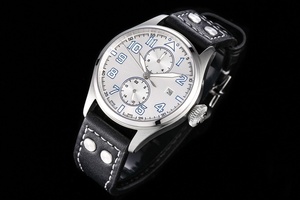 Montres mécaniques - Tendance et très vendues avec fonction phase de lune, lumière nocturne, boîtier argenté - Product Image 2