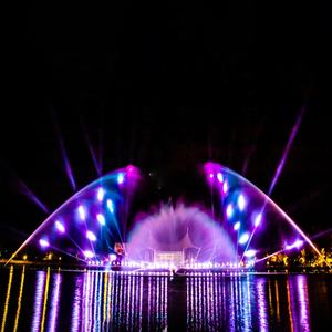 Fuente <span class=keywords><strong>de</strong></span> Agua Holográfica 3D para Exteriores <span class=keywords><strong>de</strong></span> Acero Inoxidable con Proyección <span class=keywords><strong>de</strong></span> Películas, Espectáculo Musical, Bailarinas y Luces Láser - Product Image 4