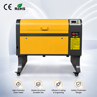 Machine de découpe laser CO2 ActionLasers, refroidissement par eau, graveur CNC pour acrylique, MDF, prise en charge DXF, haute productivité