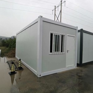 Casa Contenedor Prefabricada de Panel Reforzado, Reciclable y Económica, para Oficina Exterior y Despliegue a Largo Plazo en Obras - Product Image 2
