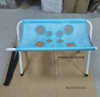 USMILEPET Support de toilettage et de bain pliable portable pour animaux de compagnie, hamac à 8 trous, table en maille réglable pour chiens et chats de petite et moyenne taille
