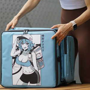 Bolsa Térmica Aislante Azul <span class=keywords><strong>para</strong></span> <span class=keywords><strong>Reparto</strong></span> de Comida y Pizza <span class=keywords><strong>en</strong></span> Motocicleta - Product Image 5