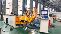 Cintreuse de tubes CNC 5 axes BLMA, machine de cintrage automatique de tubes pour l'échappement automobile et les cadres d'équipements de sport