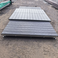 Système de terrasse modulaire préfabriqué en WPC facile à assembler, en composite co-extrudé à grain de bois, pour les jardins