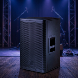 RIY ELX115 Enceinte passive pleine gamme publique de 15 pouces avec fonction radio, en bois - Product Image 3