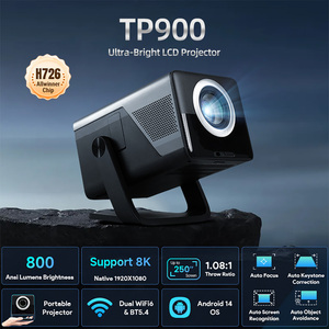 โปรเจคเตอร์แบบแขวนเพดาน Topleo คุณภาพสูง วิดีโอ Full HD 8K 2025 Android 14 Smart 1080p Native TP900 AOSP ความละเอียด Full HD 1080P E - Product Image 2