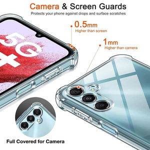 Pour Samsung Galaxy S24 S23 <span class=keywords><strong>S21</strong></span> FE S25 Plus Note 20 Ultra Luxe Antichoc <span class=keywords><strong>Silicone</strong></span> Transparent <span class=keywords><strong>Coque</strong></span> Souple <span class=keywords><strong>Coque</strong></span> Arrière Transparente - Product Image 3