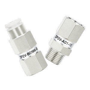 วาล์วควบคุมสุญญากาศ Qingze รุ่น ZP2V-A01-10 วาล์วกันกลับแบบโลหะสำหรับชิ้นส่วนนิวเมติก - Product Image 1