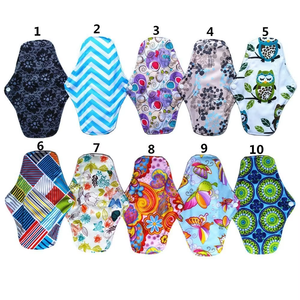 <span class=keywords><strong>Prix</strong></span> d'usine BSCI Ensemble de serviettes menstruelles hygiéniques en tissu réutilisable biologique Serviettes menstruelles lavables en bambou - Product Image 2