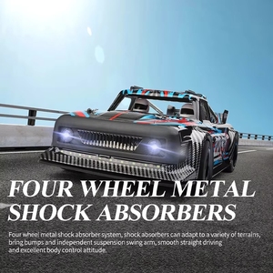 Wltoys 104072 1/10 4WD 60Km/H <span class=keywords><strong>Auto</strong></span> RC <span class=keywords><strong>da</strong></span> <span class=keywords><strong>Corsa</strong></span> ad Alta Velocità 2.4GHz con Motore Brushless Aggiornato per Drift 284131 Versione LCD - Product Image 2