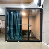 Cabine de travail insonorisée mobile et portable, cabine acoustique, cabine de bureau, cabine téléphonique insonorisée