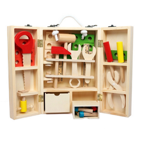 Amazon wooden educational simulation tool kits repair toys for children