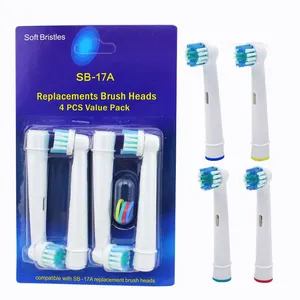 SB-17A Oral Brushes Replacement electric toothbrush head with CE, ROHS approval