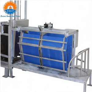 Línea de Sacrificio de Cerdos, Matadero, Equipo de Procesamiento de Carne, Caja de Aturdimiento y Sacrificio, Operación Eficiente - Product Image 1