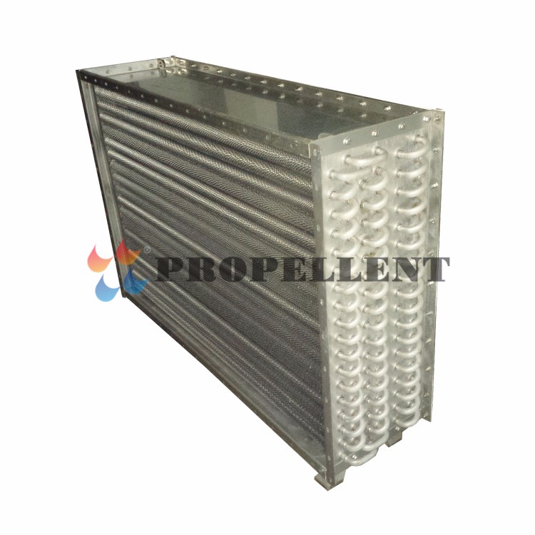 Stainless steel 316 fin tube steam heat exchanger tumble dryer condenser for Chlor-alkali industry