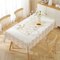 Nappe transparente en PVC de fabrication d'usine Couvertures de table bon marché en plastique transparent