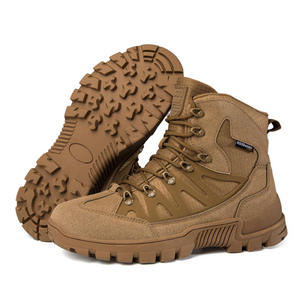 Stivali Tattici da Lavoro di Alta Qualità S085Y Modello Desert Universali da Uomo per Outdoor Campeggio Arrampicata Escursionismo Trekking e Allenamento - Product Image 1