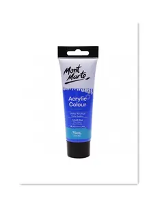 Mont Marte Studio Acrylic Paint 75ml - Cobalt Blue