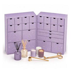 Boîte vide personnalisée pour <span class=keywords><strong>calendrier</strong></span> <span class=keywords><strong>de</strong></span> <span class=keywords><strong>l</strong></span>'<span class=keywords><strong>Avent</strong></span>, boîte à bougies parfumées <span class=keywords><strong>de</strong></span> <span class=keywords><strong>l</strong></span>'<span class=keywords><strong>Avent</strong></span>, boîte cadeau <span class=keywords><strong>de</strong></span> Noë<span class=keywords><strong>l</strong></span> en papier, emballage cadeau pour lingerie féminine - Product Image 4