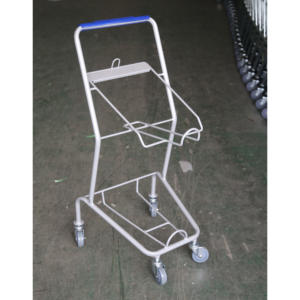 Carrito de Compras de Plástico de Alta Capacidad con Logotipo Personalizado, Movilidad Suave, Premium para Supermercado - Product Image 6