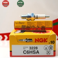 Bougie d'allumage GENUINE NGK C6HSA/3228 NICKEL OE 09482-00295 - SUZUKI/24218110/94700-00256