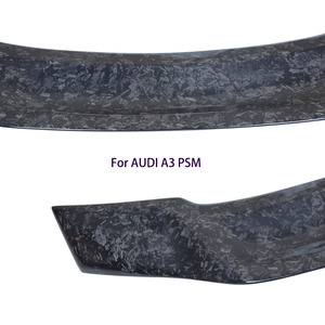 สปอยเลอร์หลังคาร์บอนไฟเบอร์แท้ทรง R สำหรับ A3 S3 RS3 8V ปี 2013-2020 - Product Image 3