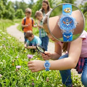 3D Doll Glowing Quality PVC Strap LED <strong>Watch</strong> for School Prize Soccer Football Design - Product Image 4