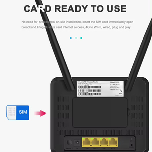 MC60 Router WiFi Inalámbrico de 300Mbps con 32 Antenas Externas de Alta Ganancia, Firewall, VoIP, VPN, Módem 4G LTE, SIM, Mini UPS para 1 - Product Image 4