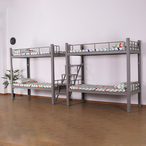 Cama litera Yu Min de doble capa con estructura de hierro de 4500*900*1880 con escalera integrada para dormitorio - Product Image 3